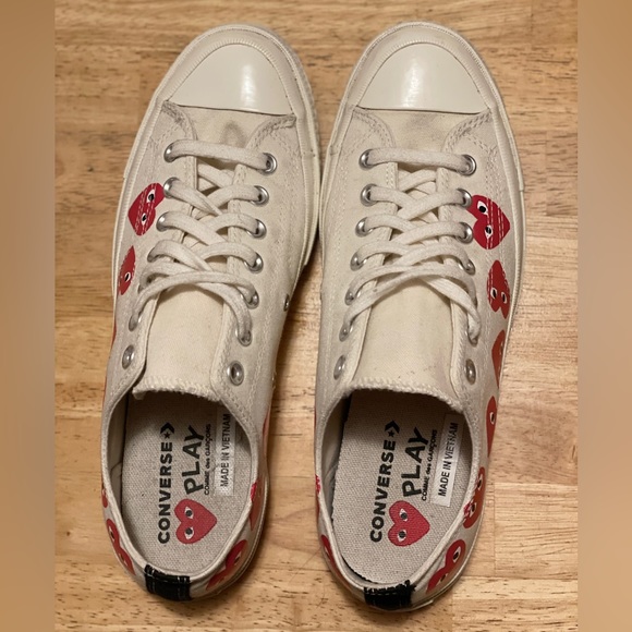 Comme des Garçons x Converse Chuck Taylors Size 11 - Picture 8 of 8